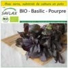 Kit De Culture - Bio - Basilic - Pourpre - 400 Graines - Ocimum Basilicum