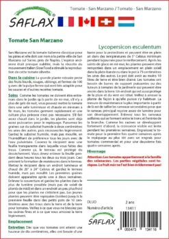 Kit De Culture - Tomate San Marzano - 10 Graines - Lycopersicon Esculentum -Magasin De Plantes De Qualité 640641fa3b6bc7.11460226