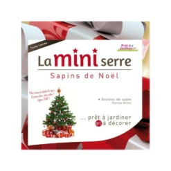 Mini Serre 6 Pots Sapins De Noël -Magasin De Plantes De Qualité 6414b2d9463347.87026618