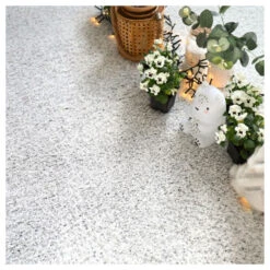 Gazon Synthétique Peps Rainuré - Couleur Blanc - 20mm - 2 X 5m