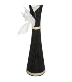 ATMOSPHERA Fagot De Fleurs Et Tiges Séchées Blanc Et Noir D. 40 X H. 150 Cm -Magasin De Plantes De Qualité 648229d616f217.48569813